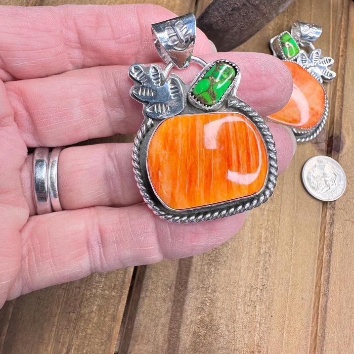 Medium pumpkin pendant without chain