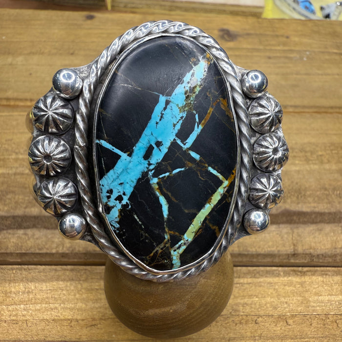 Blackjack turquoise cuff
