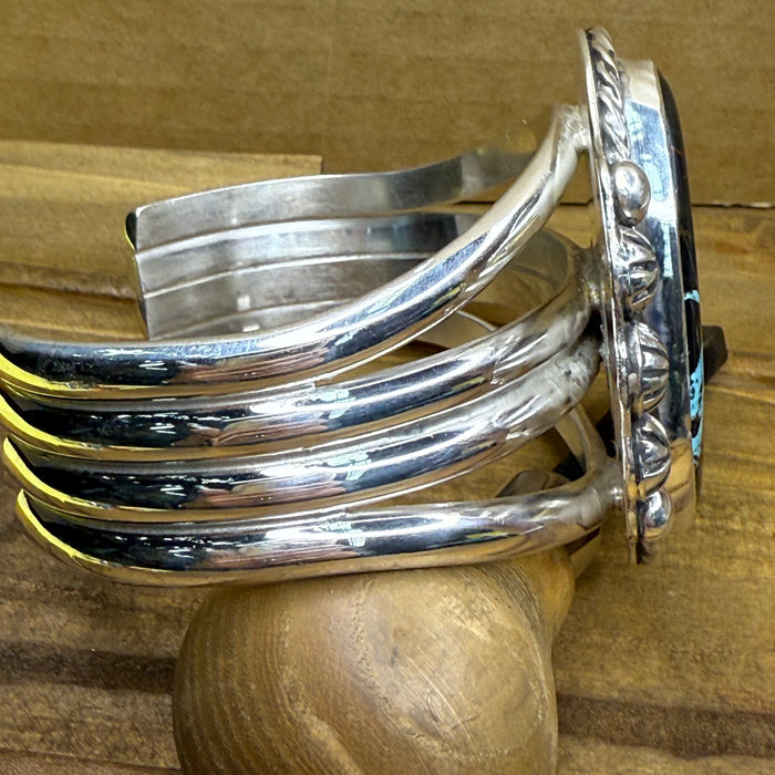 Blackjack turquoise cuff
