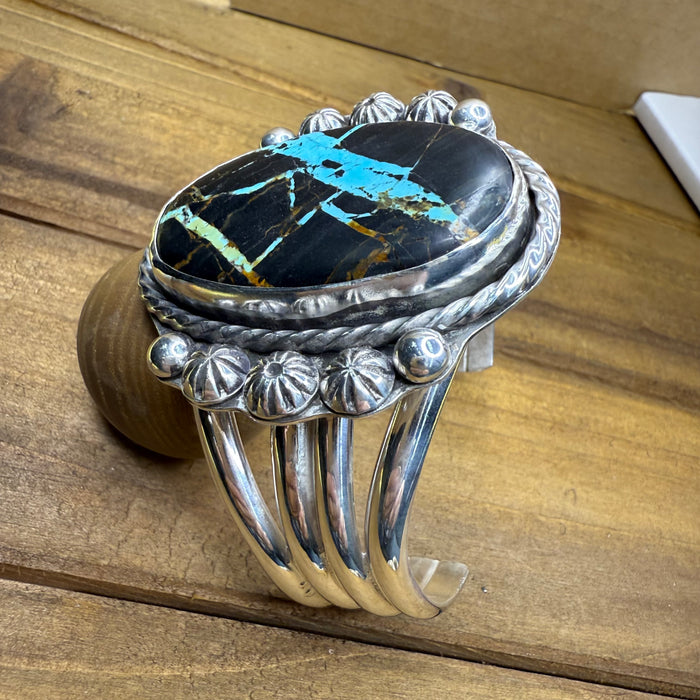 Blackjack turquoise cuff