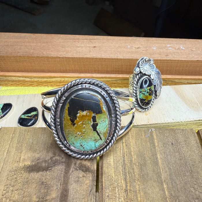Blackjack Turquoise cuff bracelet
