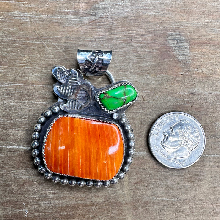 Small Pumpkin pendant