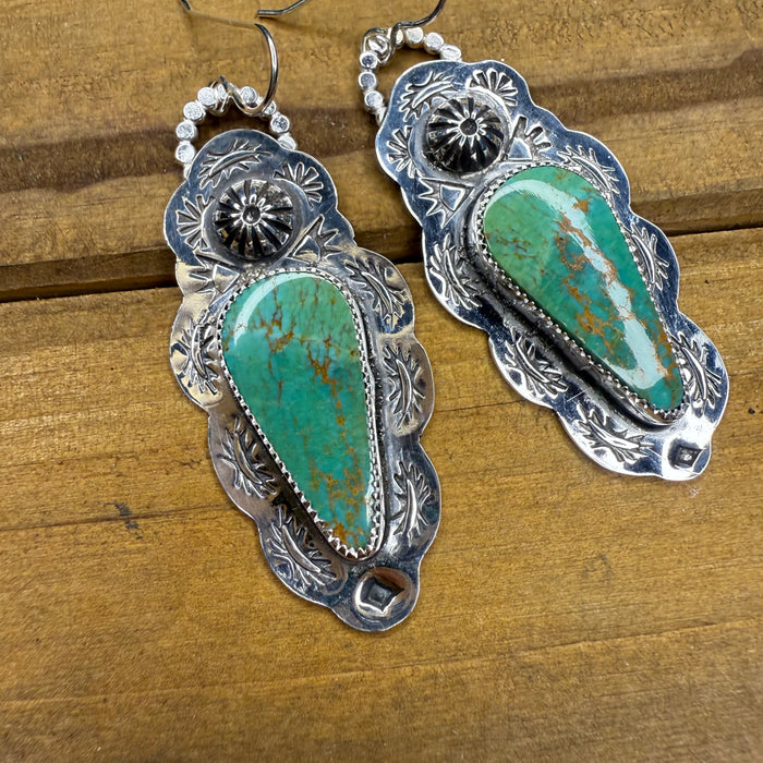 Kingman Turquoise earrings