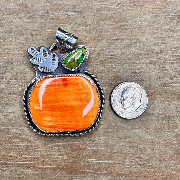 Large Pumpkin pendant