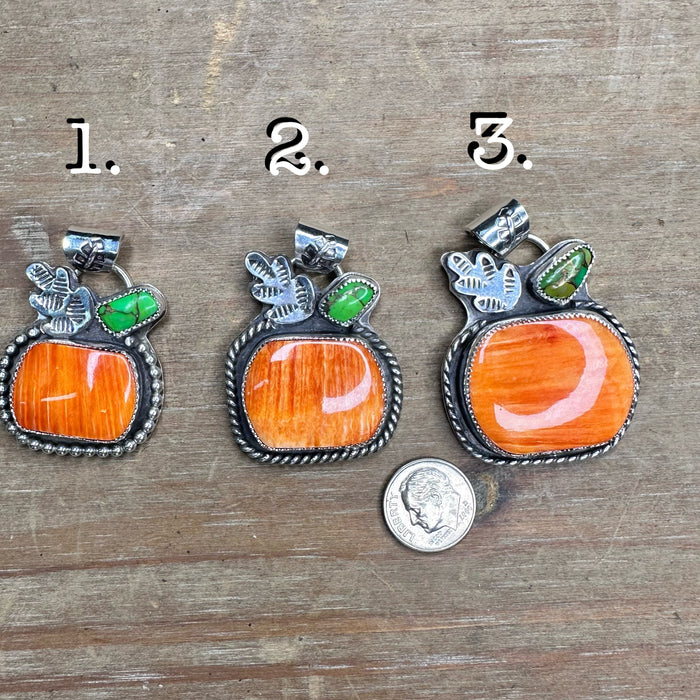 Large Pumpkin pendant