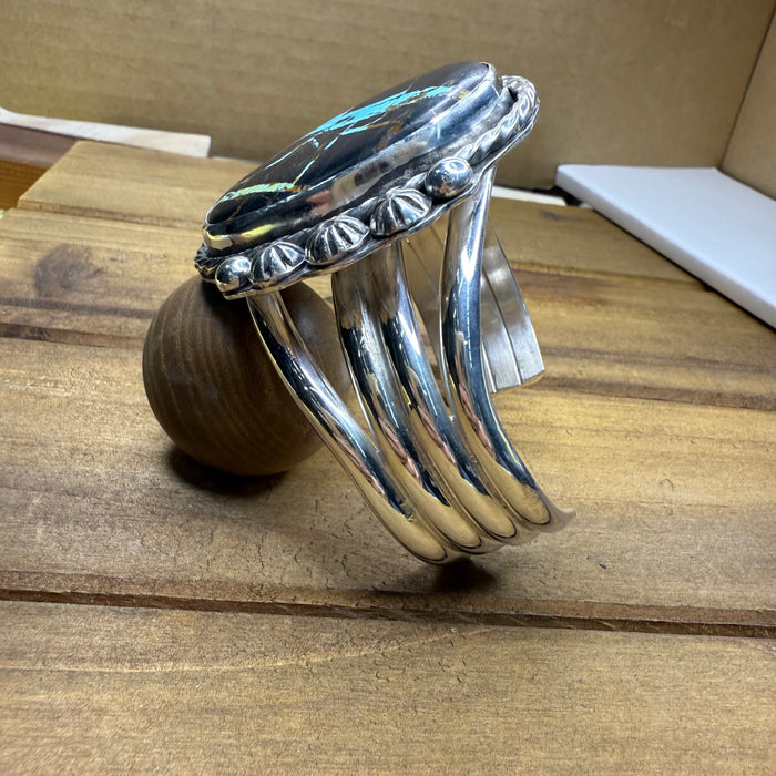 Blackjack turquoise cuff