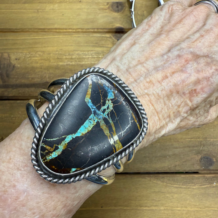 Blackjack Turquoise cuff
