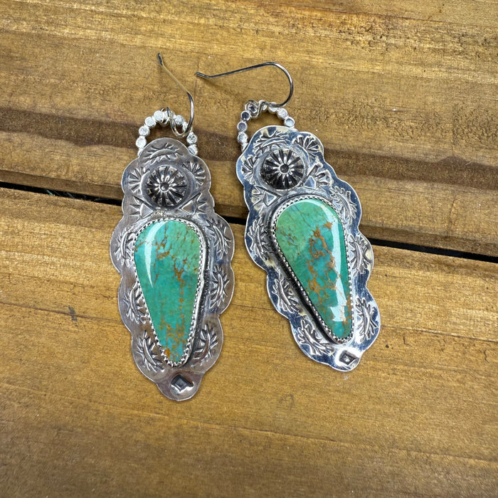 Kingman Turquoise earrings