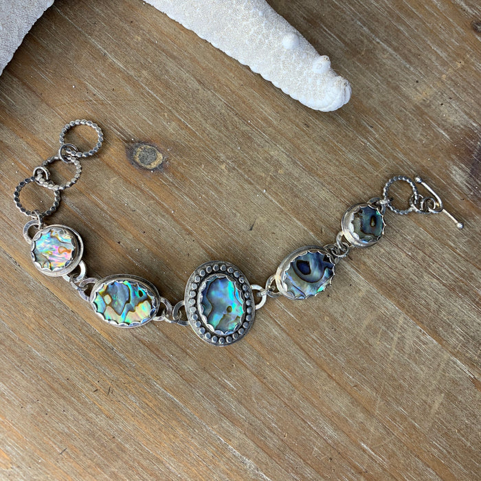 Paua shell bracelet