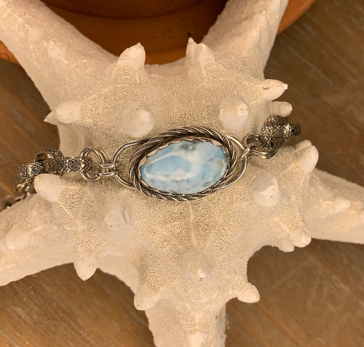 Larimar bracelet