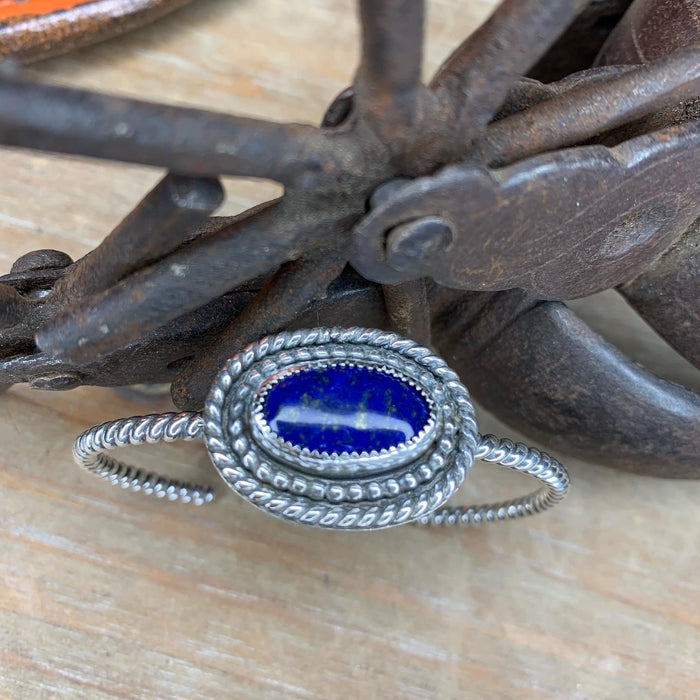 Lapis Lazuli cuff bracelet