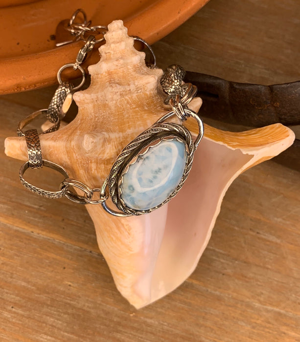 Larimar bracelet